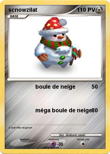 Pokemon scnowzilat