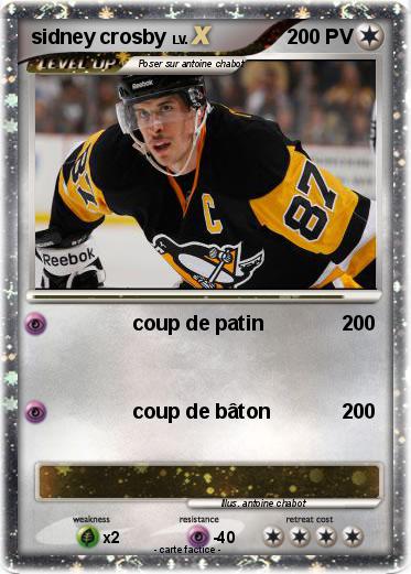 Pokemon sidney crosby