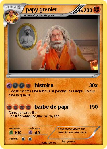 Pokemon papy grenier