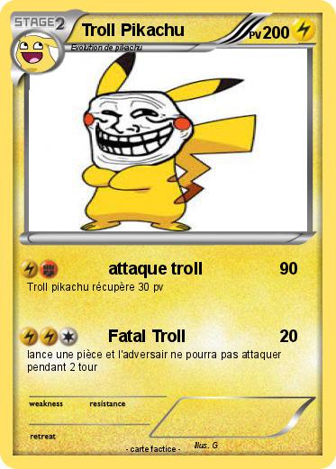 Pokemon Troll Pikachu