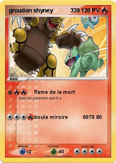 Pokemon groudon shyney           339