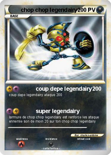 Pokemon chop chop legendairy
