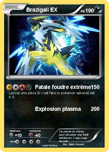Pokemon Brazigali EX