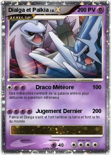 Pokemon Dialga et Palkia