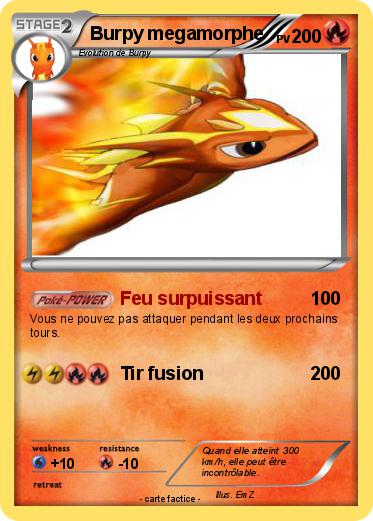 Pokemon Burpy megamorphe