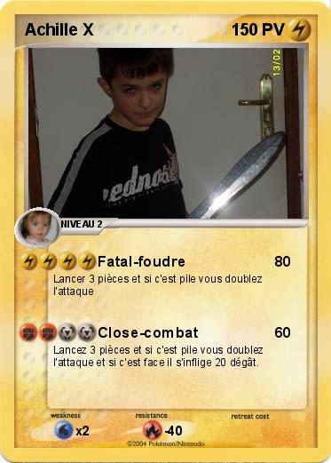 Pokemon Achille X 