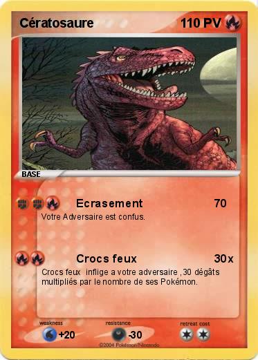 Pokemon Cératosaure