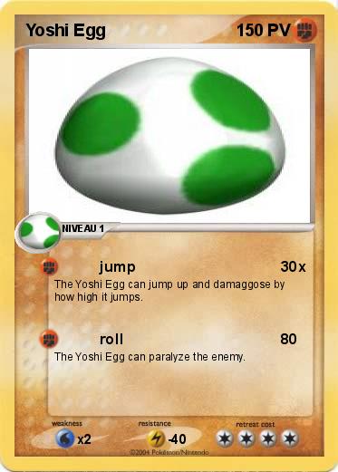 Pokemon Yoshi Egg