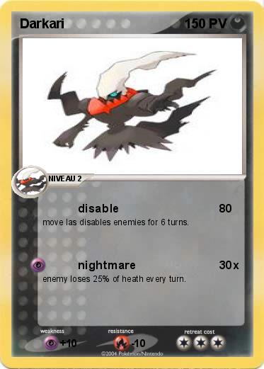 Pokemon Darkari