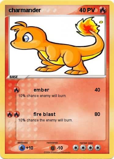 Pokemon charmander