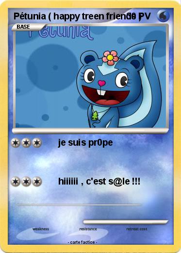 Pokemon Pétunia ( happy treen friends )