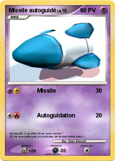 Pokemon Missile autoguidé