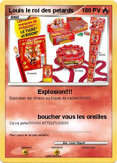 Pokemon Louis le roi des petards