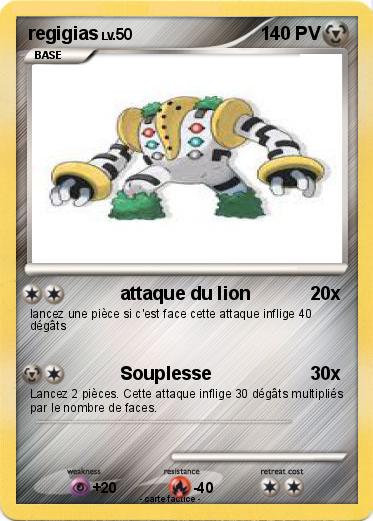Pokemon regigias