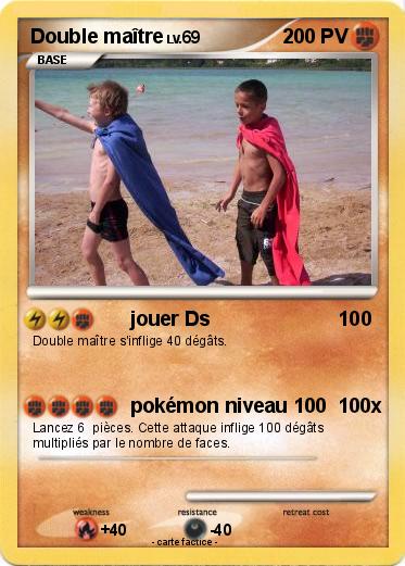 Pokemon Double maître