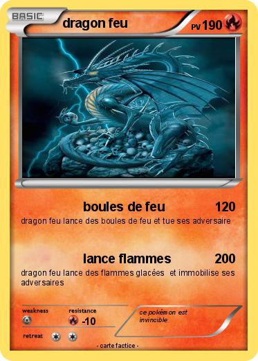 Pokemon dragon feu