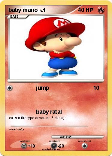 Pokemon baby mario