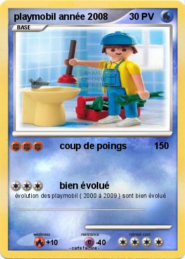 Pokemon playmobil année 2008