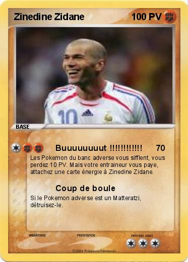 Pokemon Zinedine Zidane