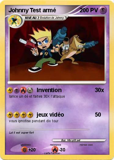Pokemon Johnny Test armé
