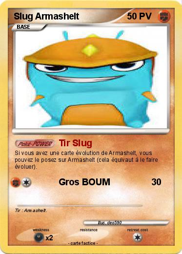 Pokemon Slug Armashelt