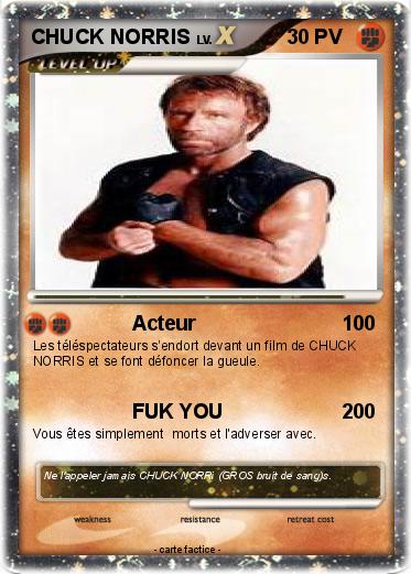 Pokemon CHUCK NORRIS