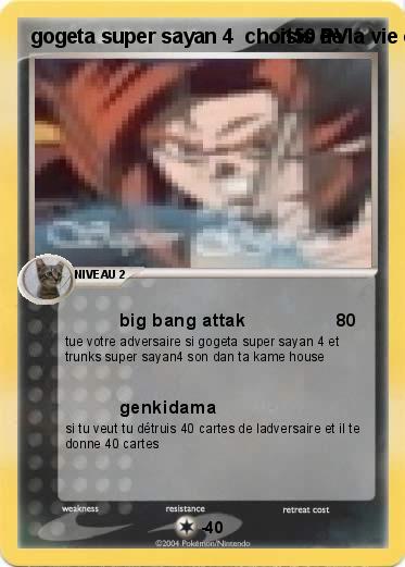 Pokemon gogeta super sayan 4  choisis de la vie ou de la mort