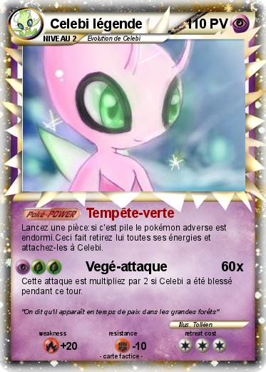 Pokemon Celebi légende