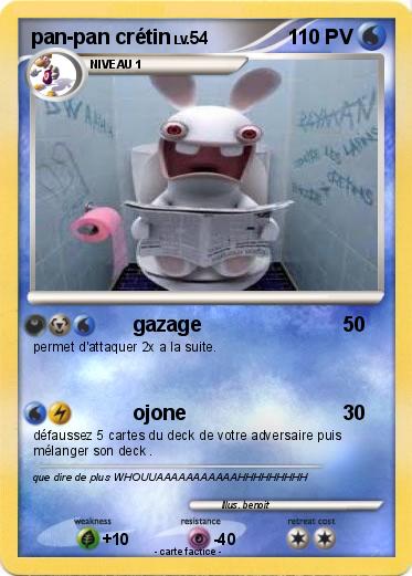 Pokemon pan-pan crétin