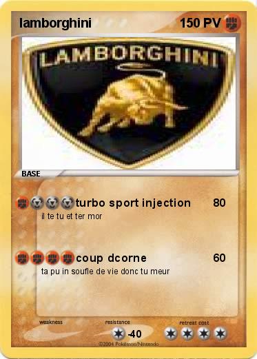 Pokemon lamborghini
