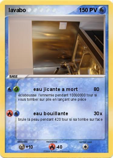 Pokemon lavabo