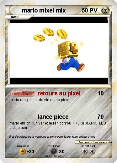 Pokemon mario mixel mix