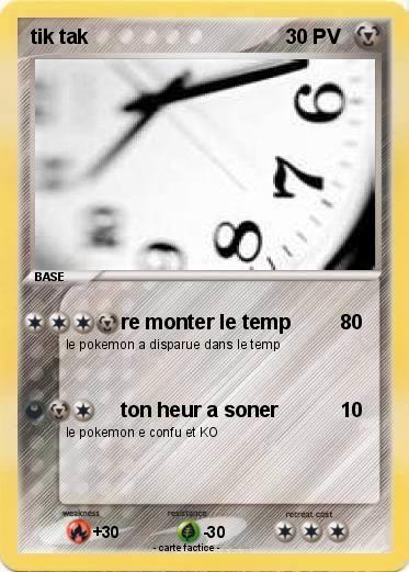 Pokemon tik tak