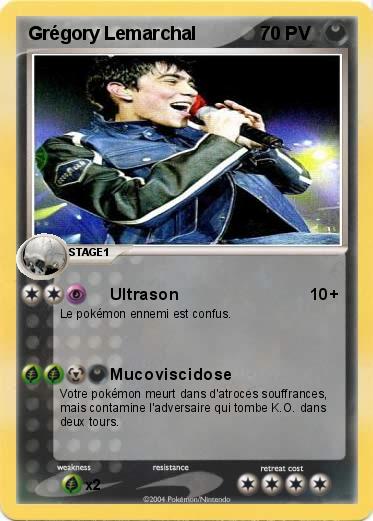 Pokemon Grégory Lemarchal