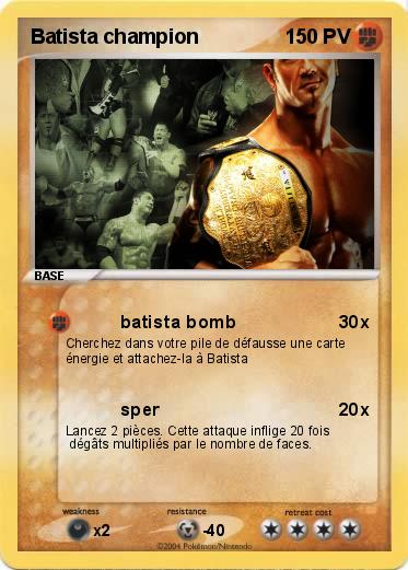 Pokemon Batista champion