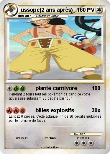 Pokemon ussope(2 ans après)