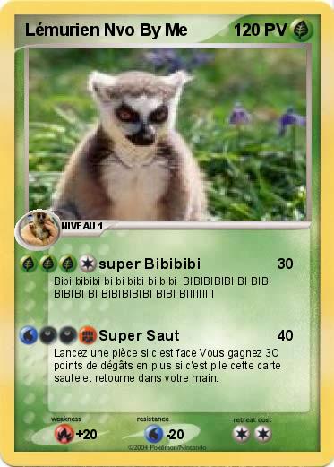 Pokemon Lémurien Nvo By Me