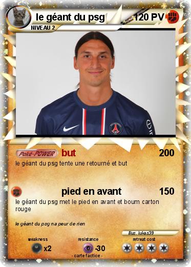 Pokemon le géant du psg