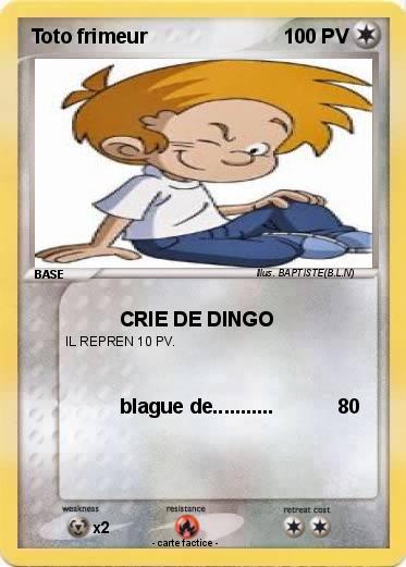 Pokemon Toto frimeur