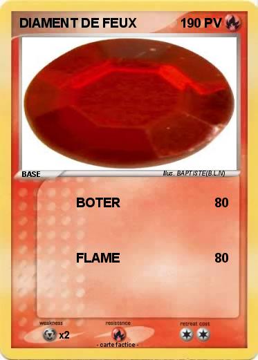 Pokemon DIAMENT DE FEUX