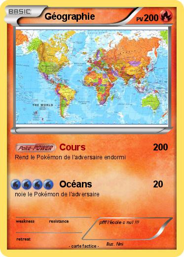 Pokemon Géographie