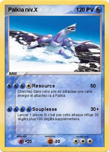 Pokemon Palkia niv.X