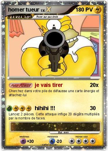 Pokemon homer tueur