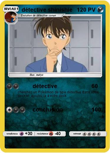 Pokemon détective shinishie