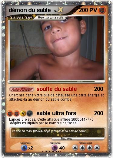 Pokemon démon du sable