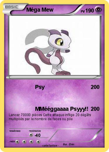 Pokemon Méga Mew