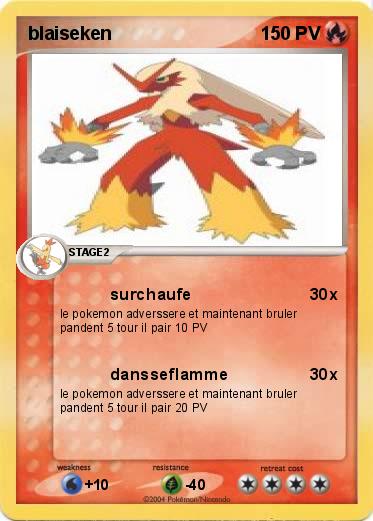 Pokemon blaiseken