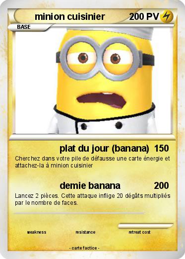 Pokemon minion cuisinier