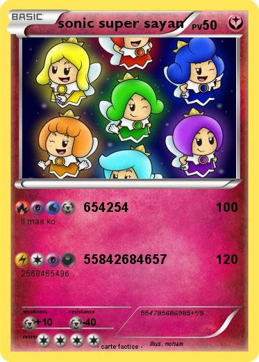 Pokemon sonic super sayan