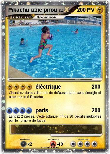 Pokemon Pikachu izzie pirou